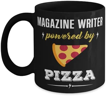 Писател на списанија, напојуван од пица смешно