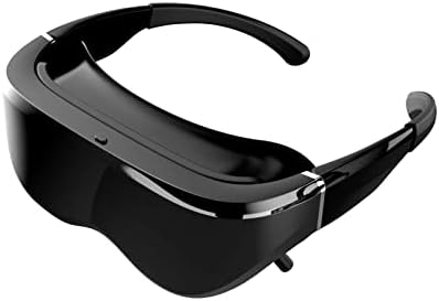Преносни видео очила 3Д монтиран двогледен дисплеј со HD 3D влез во употреба во конзола PS4 PS5 реалност Видео очила