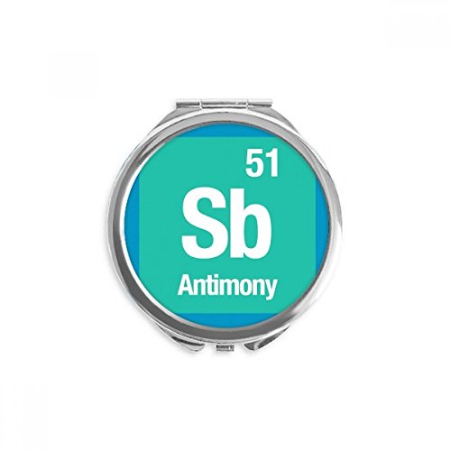 SB антимон, хекален елемент Хемир Компактен огледало тркалезно преносно џебно стакло