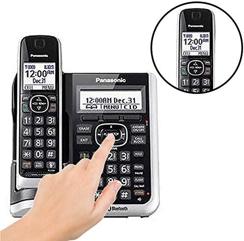 Panasonic Dect 6.0 Дигитална основна единица за KX-TG885SK Телефонски систем без безжичен систем-KX-TGF670S