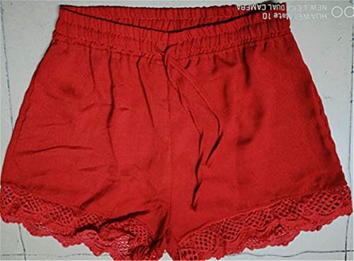АНДОНГНИВЕЛ Шорцеви за жени со цврста рима за пижами пижами мини панталони со цврста боја кратки панталони