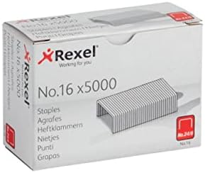 Rexel Staples No16 6mm PK5000 06010 од Rexel