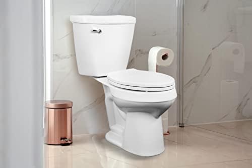 Центоко 6500SC-001 пластично издолжено тоалетно седиште со бавно блиско, бело