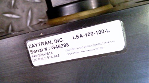 Zaytran LSA-100-100-l, лоцирање на пин, максимален вртежен момент- M10 INSERT 61NM или LSA-100-100-L