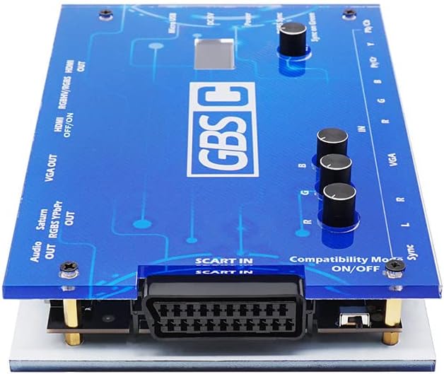 Контролер на конверторот XberStar GBS GBSC RGBS VGA Scart YPBPR сигнал до VGA HD