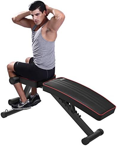Опрема за вежбање Dulplay со притискање на тежината на метежот за продолжување на нозете, прилагодлива клупа за вежбање со преклопување,