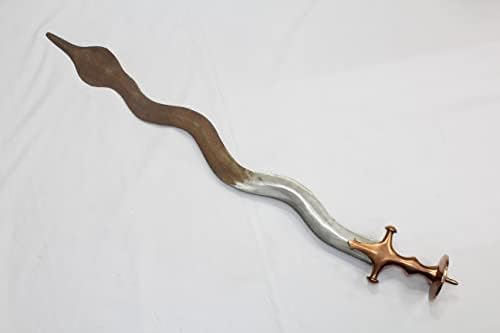 Р Уметнички Нагин меч рака фалсификувани челик сечилото бакар позлатени Рачка В 87
