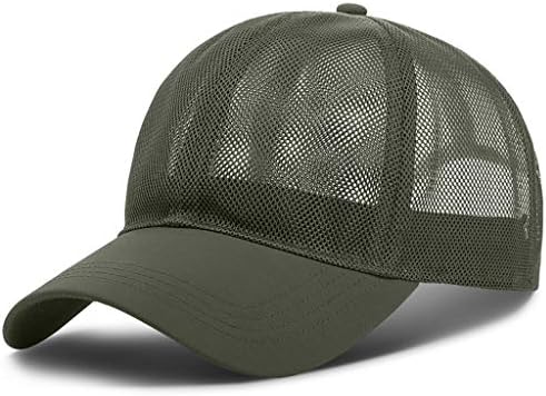 Цврста боја унисекс бејзбол капа мода мрежи за дишење на лесна брзина на отворено, пешачење капа за пешачење