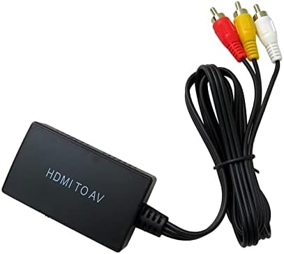 NGTMRE HDMI ДО RCA Конвертор HDMI ДО AV Конвертор HDMI До Видео Аудио Адаптер СО USB Кабел