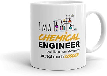 Смешен хумор Новина Јас сум хемиски инженер 11 мл керамички чај чај чаша чај
