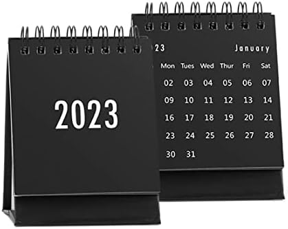 Енѓајо 2023 Десктоп Биро Календар, Стоечки Календар За Мини Биро Распоред За Канцелариски Белешки Погоден За Канцеларија И Семејство