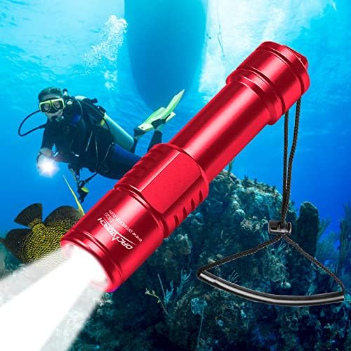 Orcatorch D520 Scuba Dive Light 1000 Lumens водоотпорен нуркачки факел подморница за нуркање подводни нуркачки фенерчиња