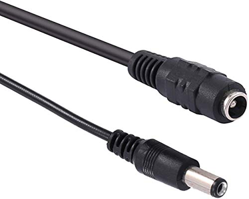 DC Power y Splitter Cable, Traodin DC 5,5mm x 2,1 mm1 женски до 6male приклучок за монитор за безбедносна паркинг камера и безбедносна камера