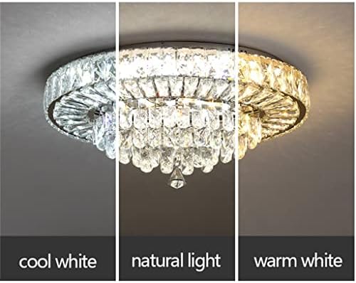 Mxiaoxia LED тавански светлосен кристал спална соба за осветлување дневна соба кујна трпезарија луксузна таванска светлина