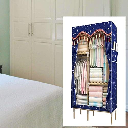 Tfiiexfl преносна гардероба не ткаени ткаенини преклопени спални соби за деца дневна соба за изнајмување просторија за изнајмување