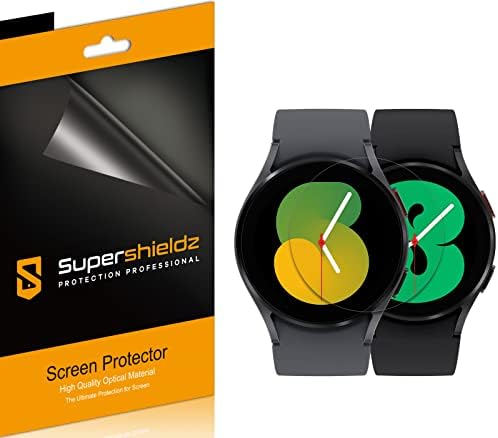 SuperShieldz дизајниран за Samsung Galaxy Watch 5 / Galaxy Watch 4 заштитник на екранот, јасен штит со висока дефиниција