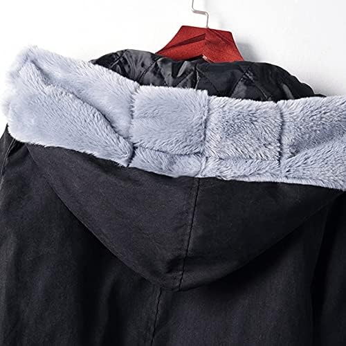 Обична зимска крпеница, дама преголема крзнена надворешна облека во боја, удобна активна пријатна пријатна јакна за бомбардери со долг ракав
