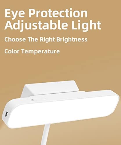IrdfWh Desk LAMP LED USB -светла за полнење светло за полнење светло за читање Светло со ламба за табела за држач за пенкало