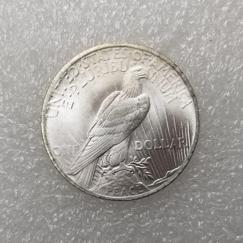 Антички Занаети 1965 Стр Мировна Монета Бакар Сребрен Сребрен Долар Сребрен Круг 2121