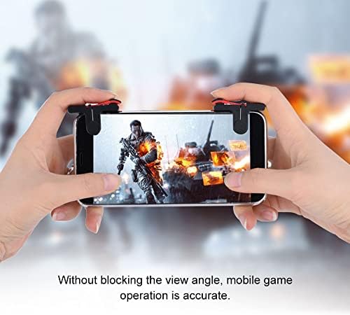 LLMY мобилни предизвикувачи, контролор на мобилни игри, активирање на играта, контролор на стрелачи џојстици Aim & Fire Trigger за iPhone и