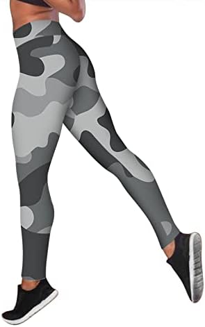 YouENEOM Controlенска контрола на јога тренингот на половината на половината тренингот атлетски панталони панталони за печатење високи панталони
