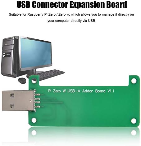 Ashata за Raspberry Pi Zero/W USB Type-A конектор, табла за експанзија на Raspberry Pi, за Raspberry PI Zero 1.3/Zero W USB адаптер за проширување на табла USB конектор за проширување со комплет за алатки