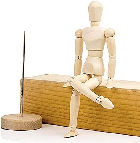 Човечка декорација занаети играчки дрвени зглобови марионети модел манекен занаетчиски скициски уметнички материјали за уметност