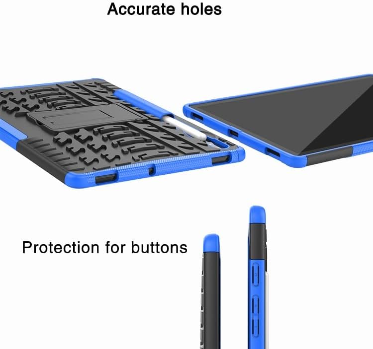 Таблет заштитен таблет таблет покритие компатибилен со табулаторот Samsung Galaxy A 8.0 T290/T295 （2019） Текстура на гума за шок
