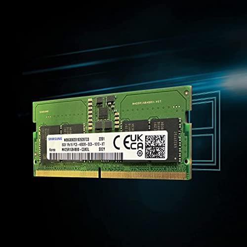 Samsung 8 GB DDR5 4800MHz SODIMM PC5-38400 CL40 1RX16 1.1V SO-DIMM 262-PIN лаптоп лаптоп модул RAM меморија