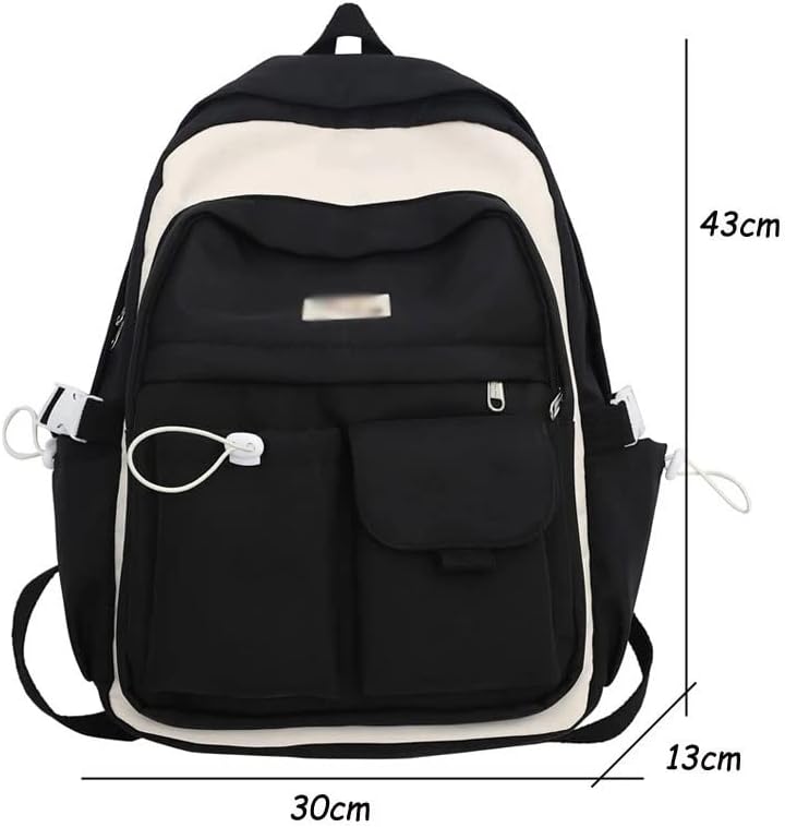 Lsdjgdde женски ранец во училишна торба за патувања за патувања, симпатични женски лаптоп студентски кеси