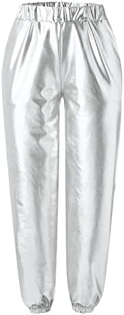 Seaintheson женски високи половини со права нога кордори панталони женски широки карго панталони улична облека меки јога панталони