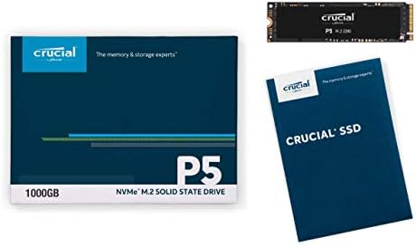 Клучен P5 1TB 3D NAND NVME Внатрешно игри SSD, до 3400MB/S - CT1000P5SSD8