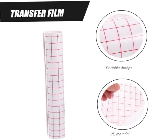 Хемотон 6 парчиња пренесување налепници Транспарентна каналска лента Домашна налепници Облека за пренесување хартија за пренос на хартија