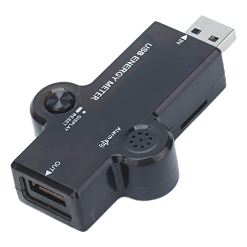 USB C Тестер, Мулти-Екран Мултифункционален USB C Монитор За Мерач На Моќност Ц Цврст Abs Висока Дефиниција ЗА USB Дигитални Уреди