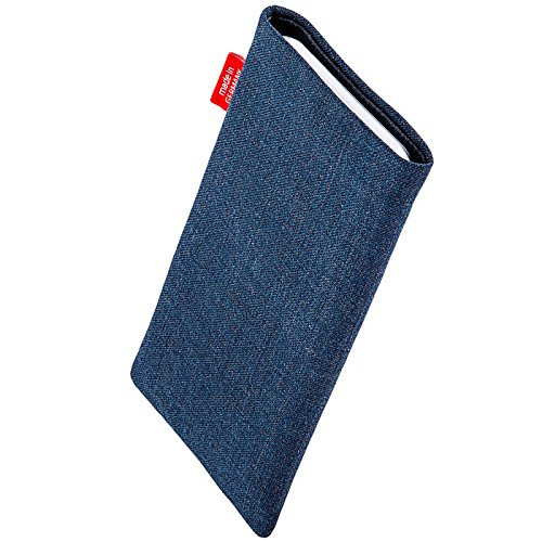 Fitbag Jive Blue Custom прилагодена ракав за Huawei Nexus 6p | Направено во Германија | Покрив за торбичка со ткаенини со фино костум со