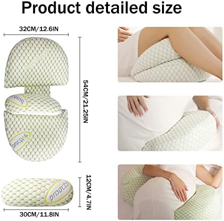 Перници за бременост за спиење, странична перница за бременост за спиење, породилна перница, одвојување и прилагодлива со капакот