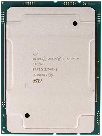 Интел Ксеон Платинум 8280м Процесор 28 Јадро 2.70 ГХ 39мб Кеш ТДП 205В