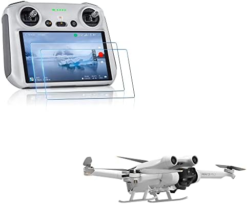 Startrc Mini 3 Pro Заштитник на екранот и преклопни нозе за опрема за слетување за DJI Mini 3 Pro RC додатоци за дронови
