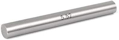 X-DREE 5.52 mm x 50mm GCR15 Цилиндрични Прачка Проверка Мерење Приклучок Игла Мерач На Мерач(Varilla cillyndrica GCR15 de 5,52 mm x 50