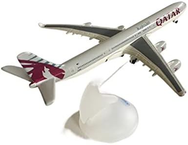 Пред-вграден готов модел Авион 15см 1: 600 за модел на авиони A340-600 Катар ервејссимулација на статички модели на авиони Симулација реплика модел