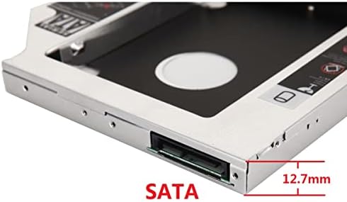Нова SATA 12.7 mm 2 HDD SSD Хард Диск Caddy Рамка Фиока ЗА HP G7-2141sf G7-2252sr
