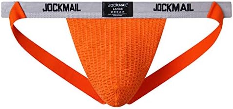 Iius Jockstrap Бикини брифинзи, атлетски поддржувач на мажи, атлетски поддржувачи, перформанси удобни џок -ленти гаќички со гаќички за тренингот со торби