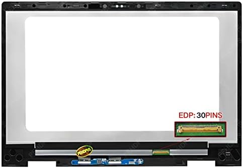 Замена на екранот PEHDPVS 15.6 За HP Envy X360 15-BP165CL FHD 1920x1080 LED LCD екран на допир на LCD +