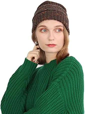 Наманана зимски плетени капи за жени плетени капачиња за ладно време женски плетени плетени капачиња топли капи топли капи.