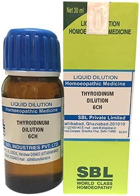 Разредување на тироидинумот SBL 6 ch