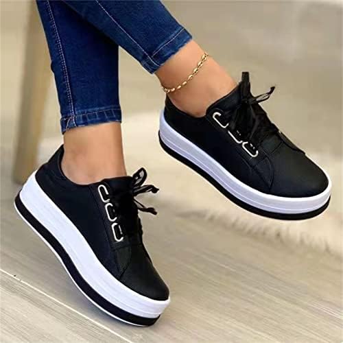 Чевли на лаусиуе за жени патики трендовски ниско ниво на платно чевли за одење, обична модна лесна удобност рамни лекари