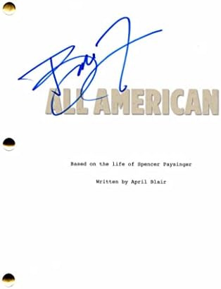 BRE -Z потпиша автограм All American Full Pilot Script - Coop, Empire Star Rare