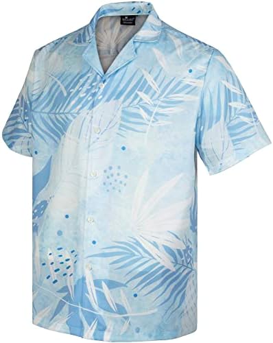 Микенко 80 -ти 90 -ти ретро хавајски кошула за мажи смешно копче надолу кошула голема и висока копче за кратки ракави нагоре кошули за мажи