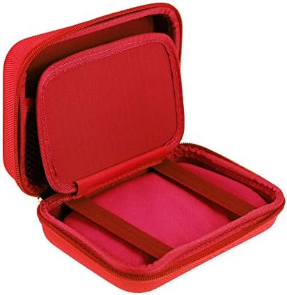 Навитех Црвен Џеб/Пренослив/Мобилен Печатач Кутија За Носење Компатибилна Со Џебниот Печатач Hp Sprocket Zink