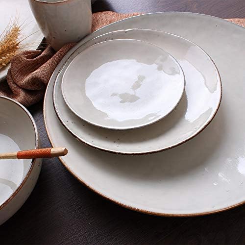 Y-lkun керамички чинија креативна домашна сет плоча за прибор за јадење Поставете неправилни садови во форма на плоча Нордиска комбинација на